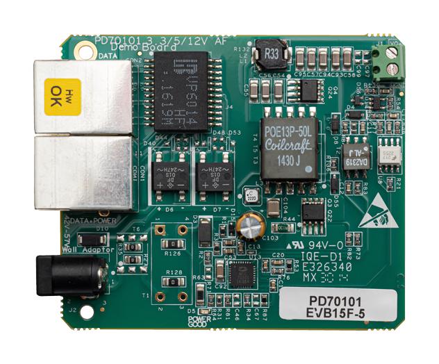 MICROCHIP PD70101EVB15F-5 Kits De Desarrollo Para Gestión De Alimentación - Potencia Sobre Ethernet (POE)