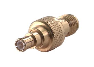 HUBER+SUHNER 33MCX-SMA-50-1/111UE Adaptadores De RF