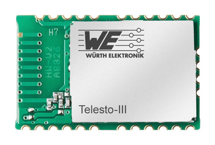 WURTH ELEKTRONIK 2609011191000 Transceptores RF - Banda ISM Sub 2,4GHz