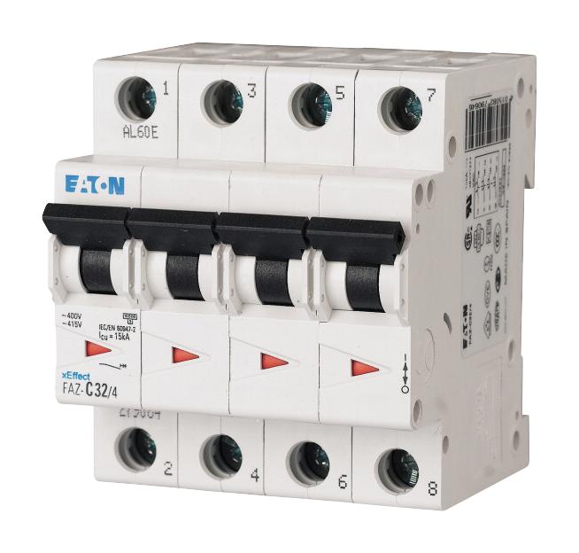 EATON MOELLER FAZ-C32/4 Disyuntores Magnetotérmicos