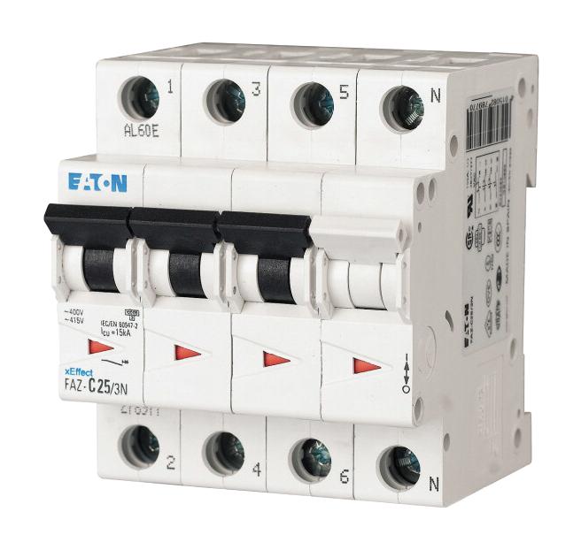 EATON MOELLER FAZ-D16/3N Disyuntores Magnetotérmicos