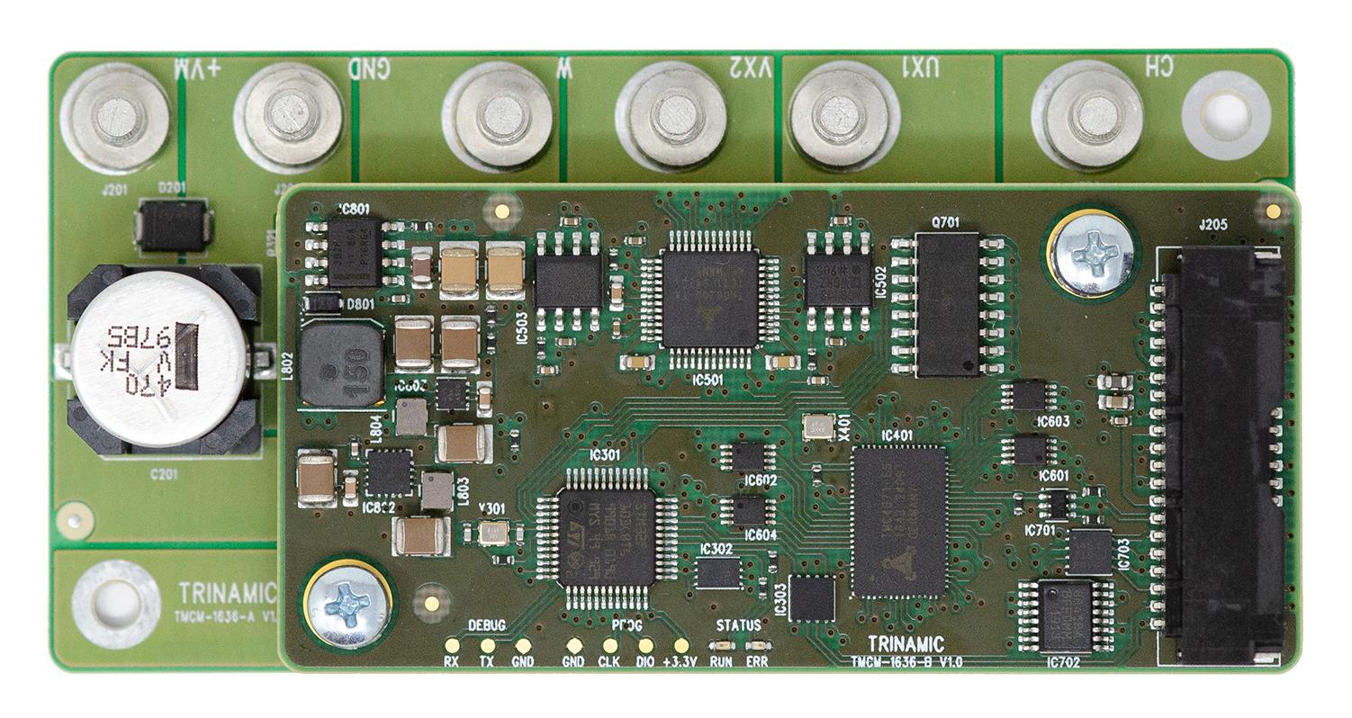 TRINAMIC / ANALOG DEVICES TMCM-1636-24V-CANOPEN Controladores De Motor De Pasos