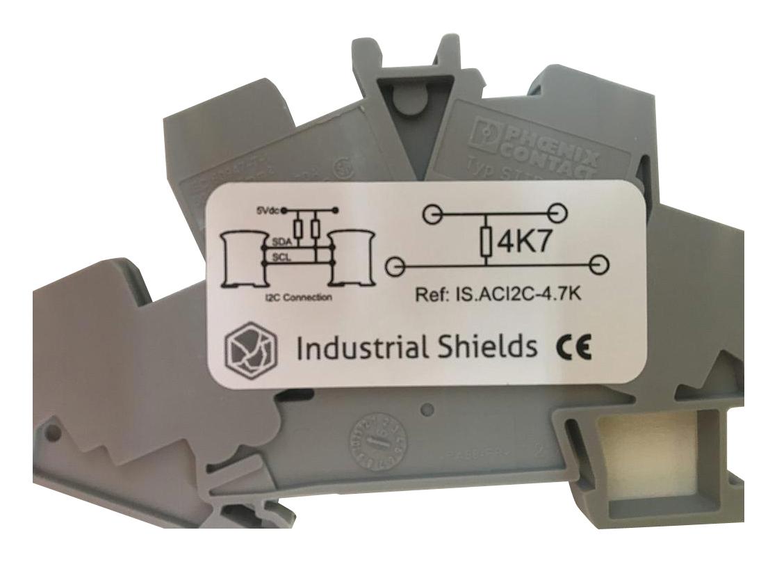 INDUSTRIAL SHIELDS IS.ACI2C-4.7K Bloques De Terminales Para Montaje En Carril DIN