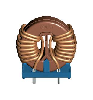 EPCOS B82726E6213A040 Choques / Filtros De Modo Común Con Terminales Radiales