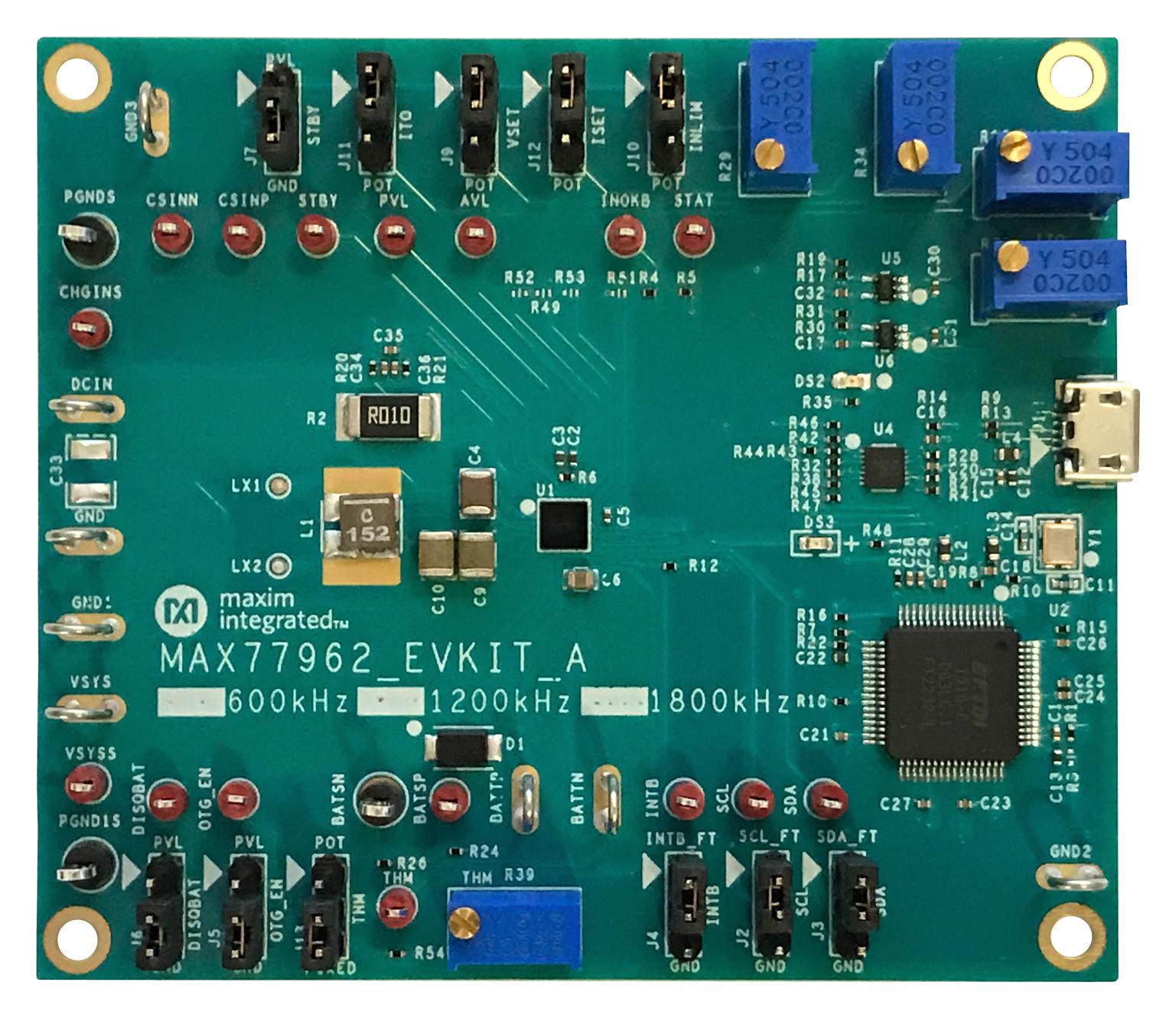 ANALOG DEVICES MAX77962EVKIT-06# Kits De Desarrollo Para Gestión De Baterías