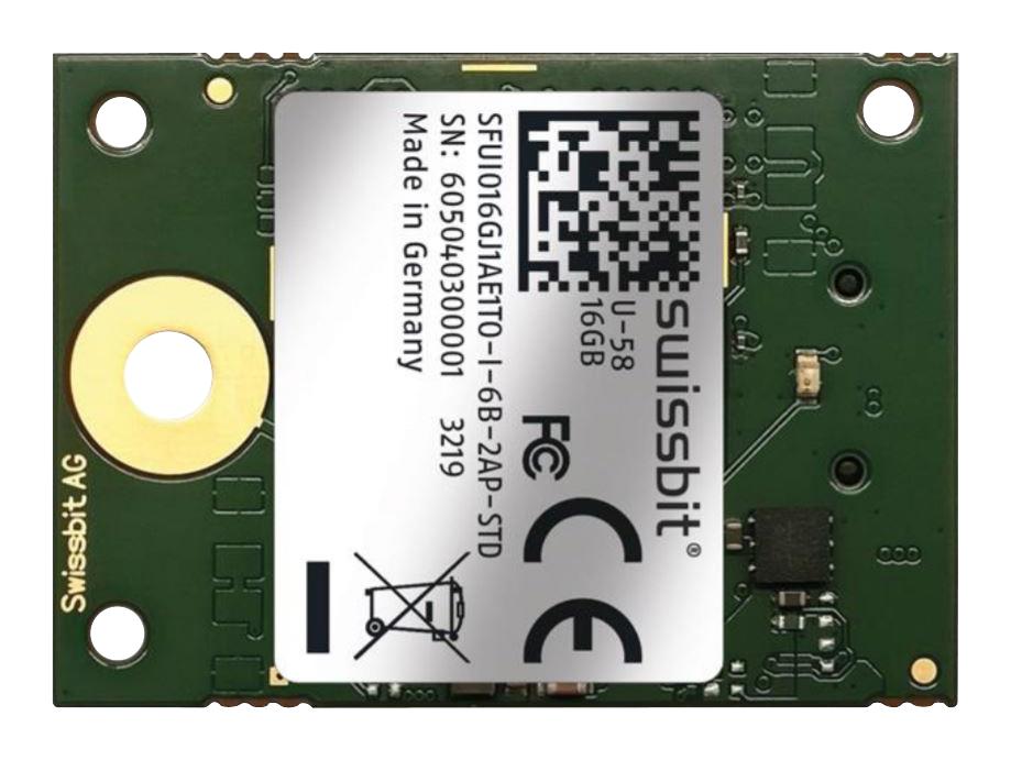 SWISSBIT SFUI016GJ1AE1TO-I-6B-2AP-STD Tarjetas De Memoria Flash