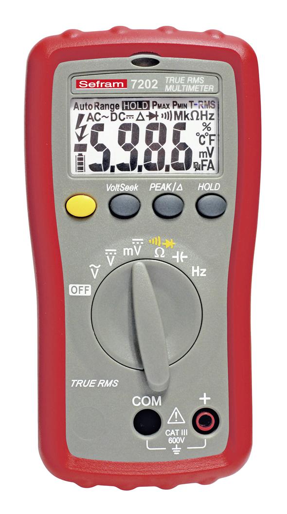 SEFRAM SEFRAM7202 Multímetros Digitales - Portátiles