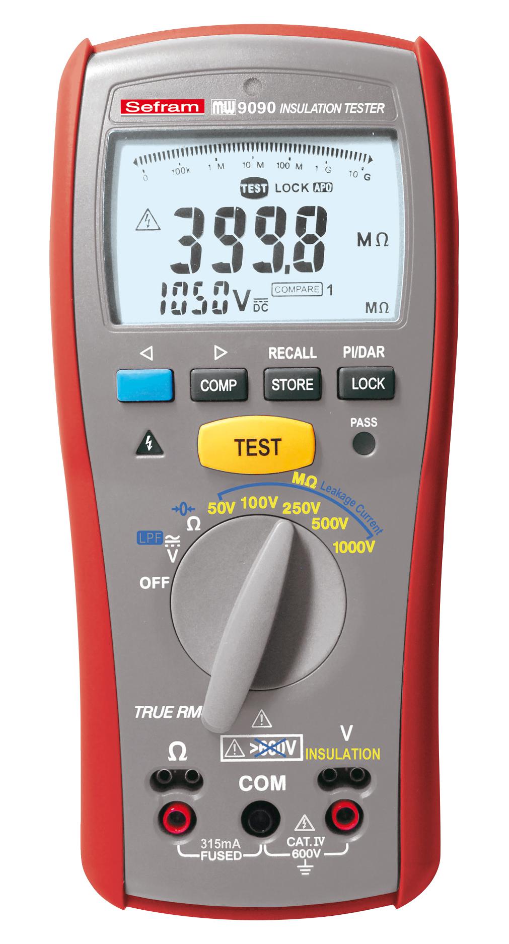 SEFRAM MW9090 Comprobadores De Aislamiento