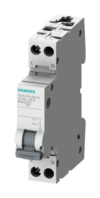 SIEMENS 5SV6016-6KK10 Disyuntores RCBO, RCD, GFCI, AFDD