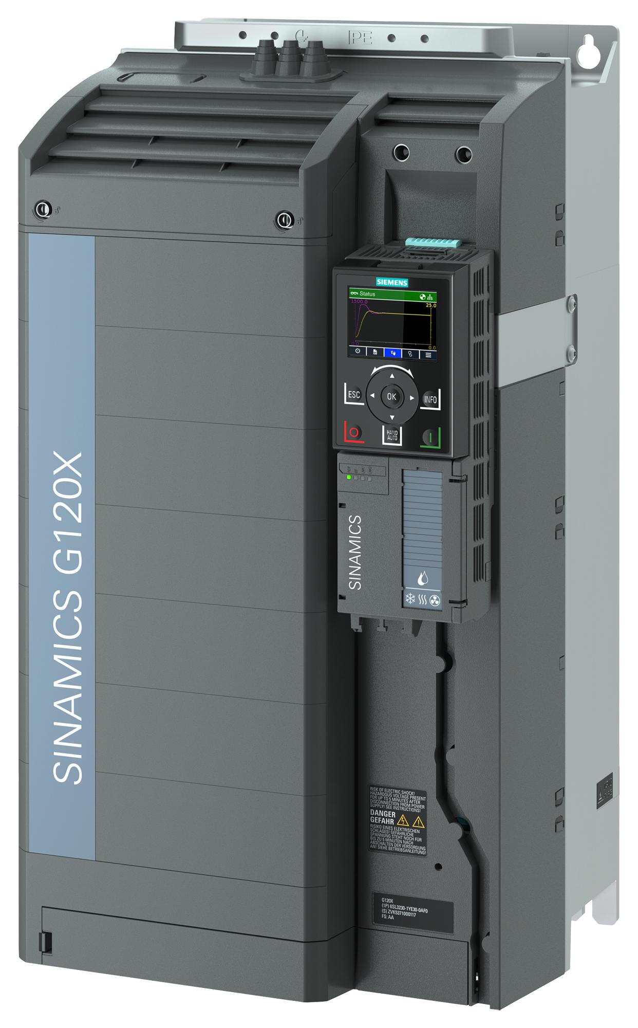 SIEMENS 6SL3220-3YE38-0AF0 Controladores De Motor AC