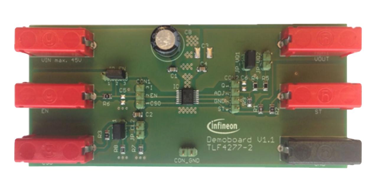 INFINEON DEMOBOARDTLF42772ELTOBO1 Kits De Desarrollo Para Gestión De Alimentación - Regulador Lineal De Tensión