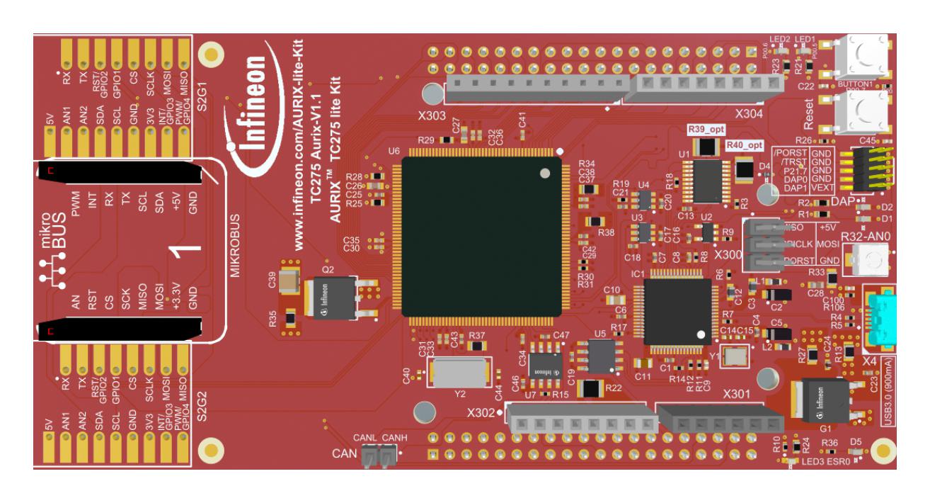 INFINEON KITAURIXTC275LITETOBO1 Kits De Desarrollo Integrado - Otros Ordenadores Integrados