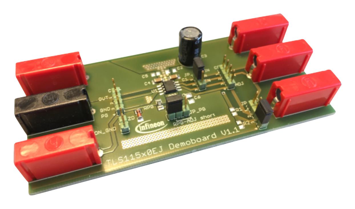 INFINEON TLS115D0EJDEMOBOARDTOBO1 Kits De Desarrollo Para Gestión De Alimentación - Regulador Lineal De Tensión