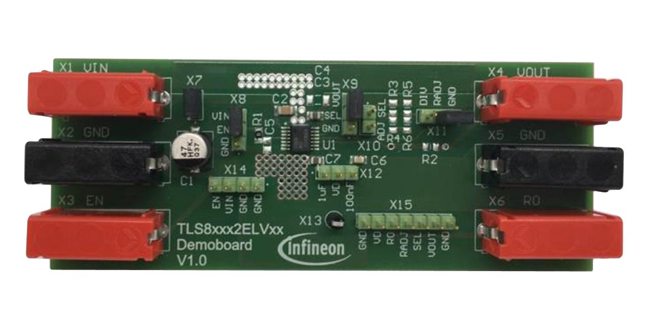 INFINEON TLS835B2ELVSEBOARDTOBO1 Kits De Desarrollo Para Gestión De Alimentación - Regulador Lineal De Tensión