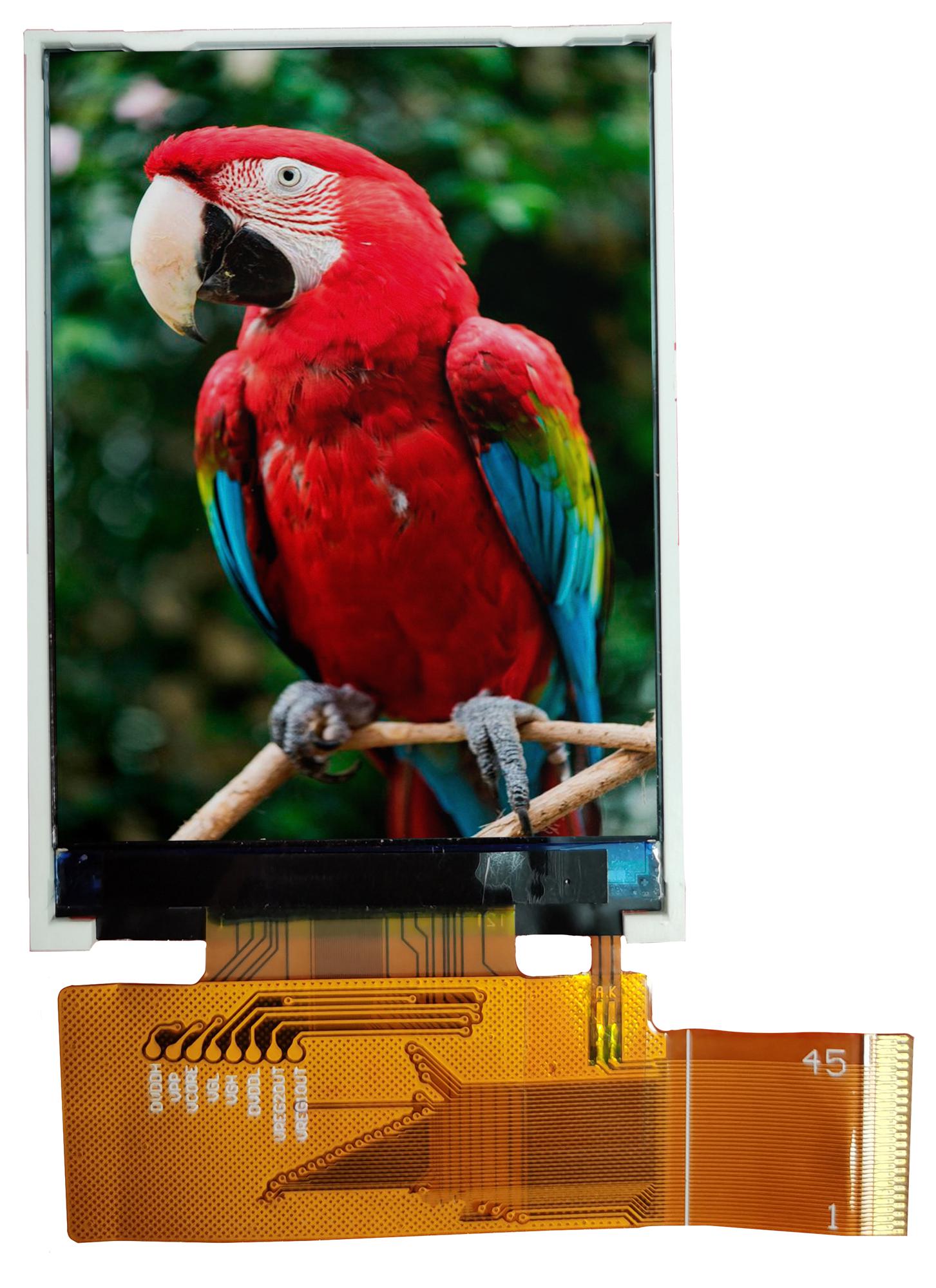 MIDAS DISPLAYS MDT0240A9IS-MULTI Pantallas LCD De TFT