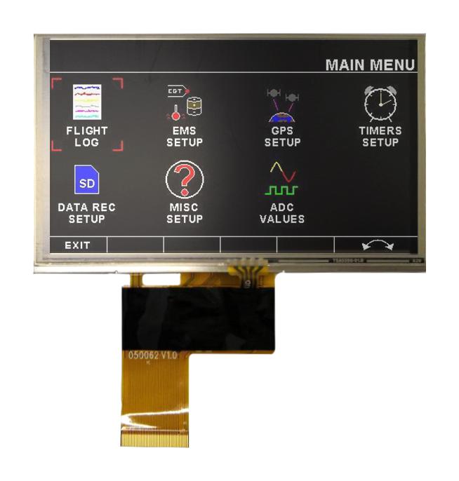 MIDAS DISPLAYS MDT0500D5ISR-RGB Pantallas LCD De TFT