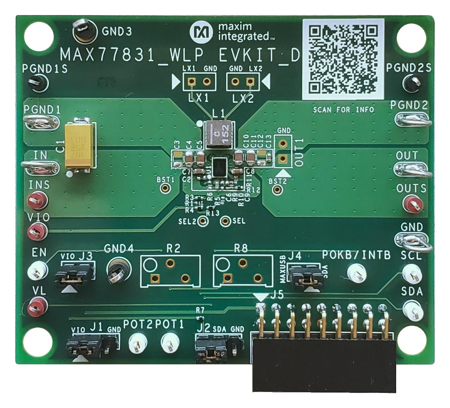 ANALOG DEVICES MAX77831WEVKIT# Kits De Desarrollo Para Gestión De Alimentación - DC / DC