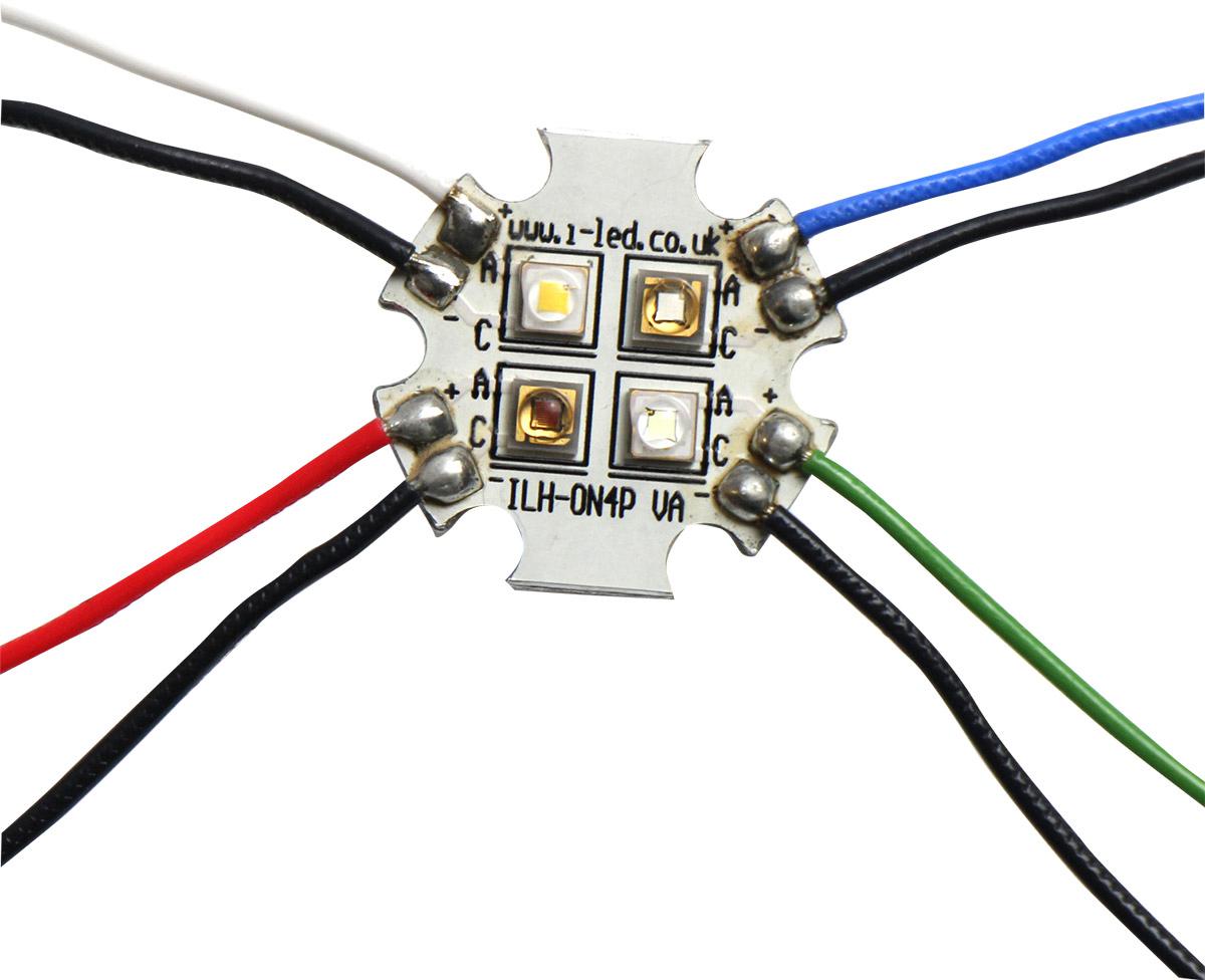 INTELLIGENT LED SOLUTIONS ILH-OW04-RGBW-PC211-WIR200. Módulos LED Multicolor