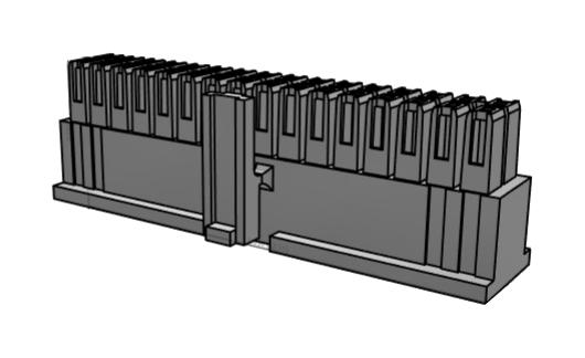 SAMTEC IPD1-16-D-K . Carcasas Para Conectores Macho Y Hembra