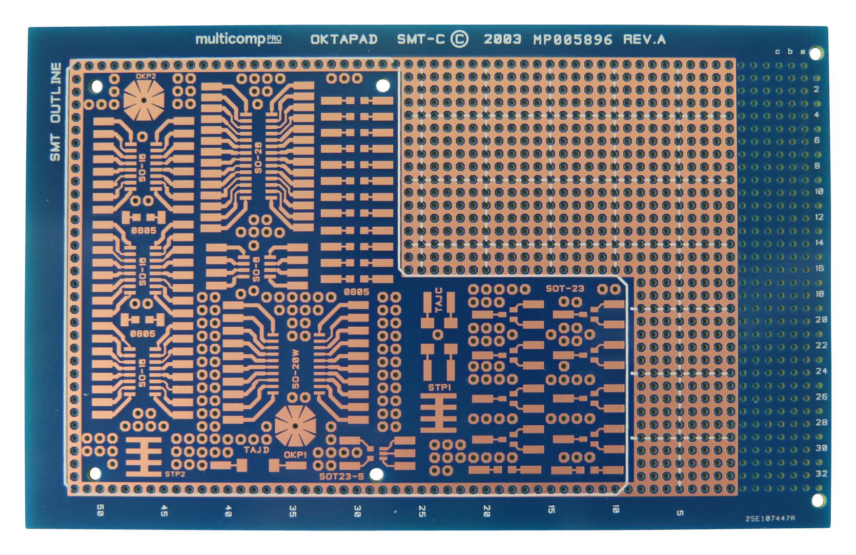 MULTICOMP PRO MP005896 Placas De Prototipado