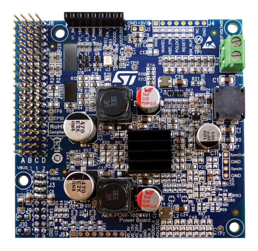 STMICROELECTRONICS AEK-POW-100W4V1 Kits De Desarrollo Para Gestión De Alimentación - DC / DC