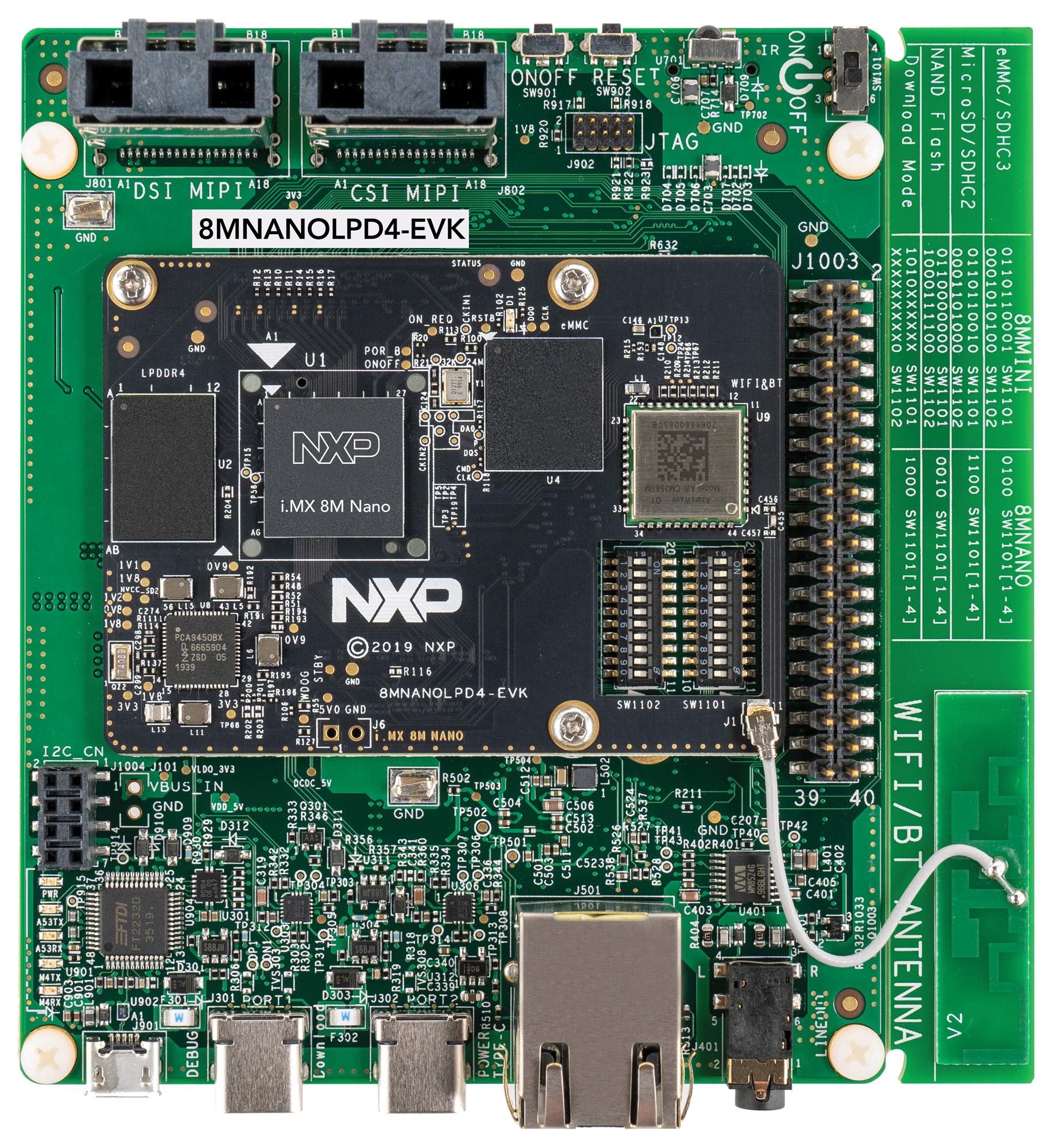 NXP 8MNANOLPD4-EVK Kits De Desarrollo Integrado - ARM