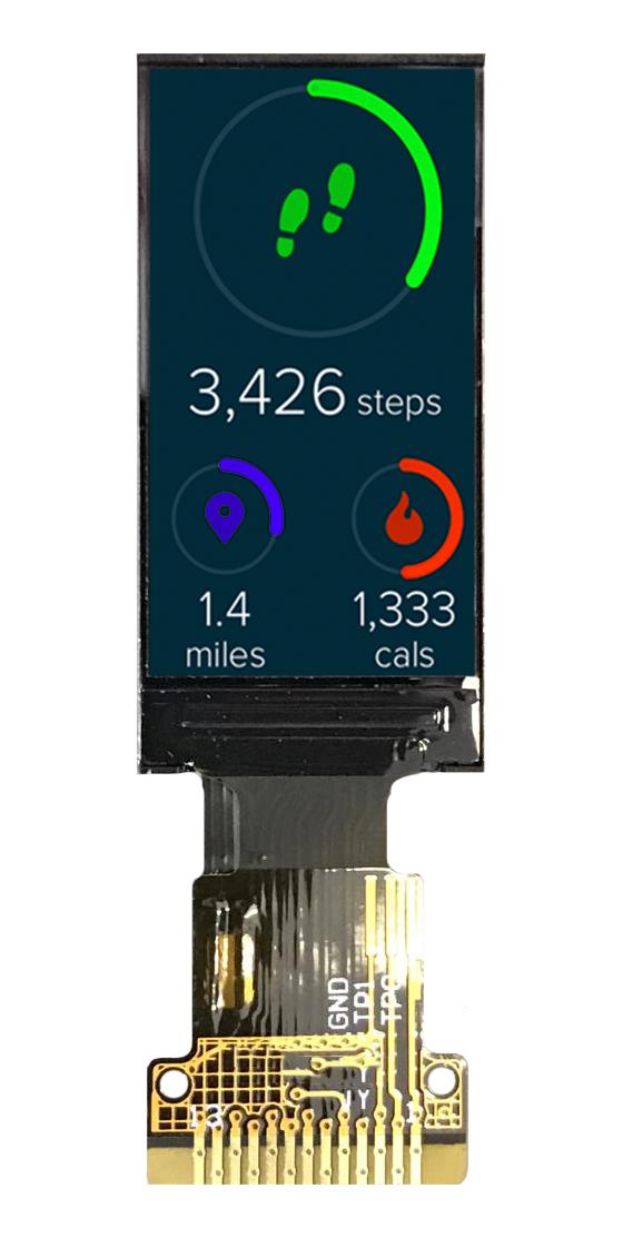 MIDAS DISPLAYS MDT0096A2IS-SPI Pantallas LCD De TFT