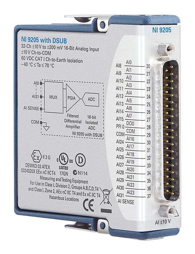 NI / EMERSON 779357-01 Módulos CompactDAQ