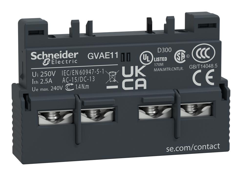 SCHNEIDER ELECTRIC GVAE11 Contactos Auxiliares Para Contactores