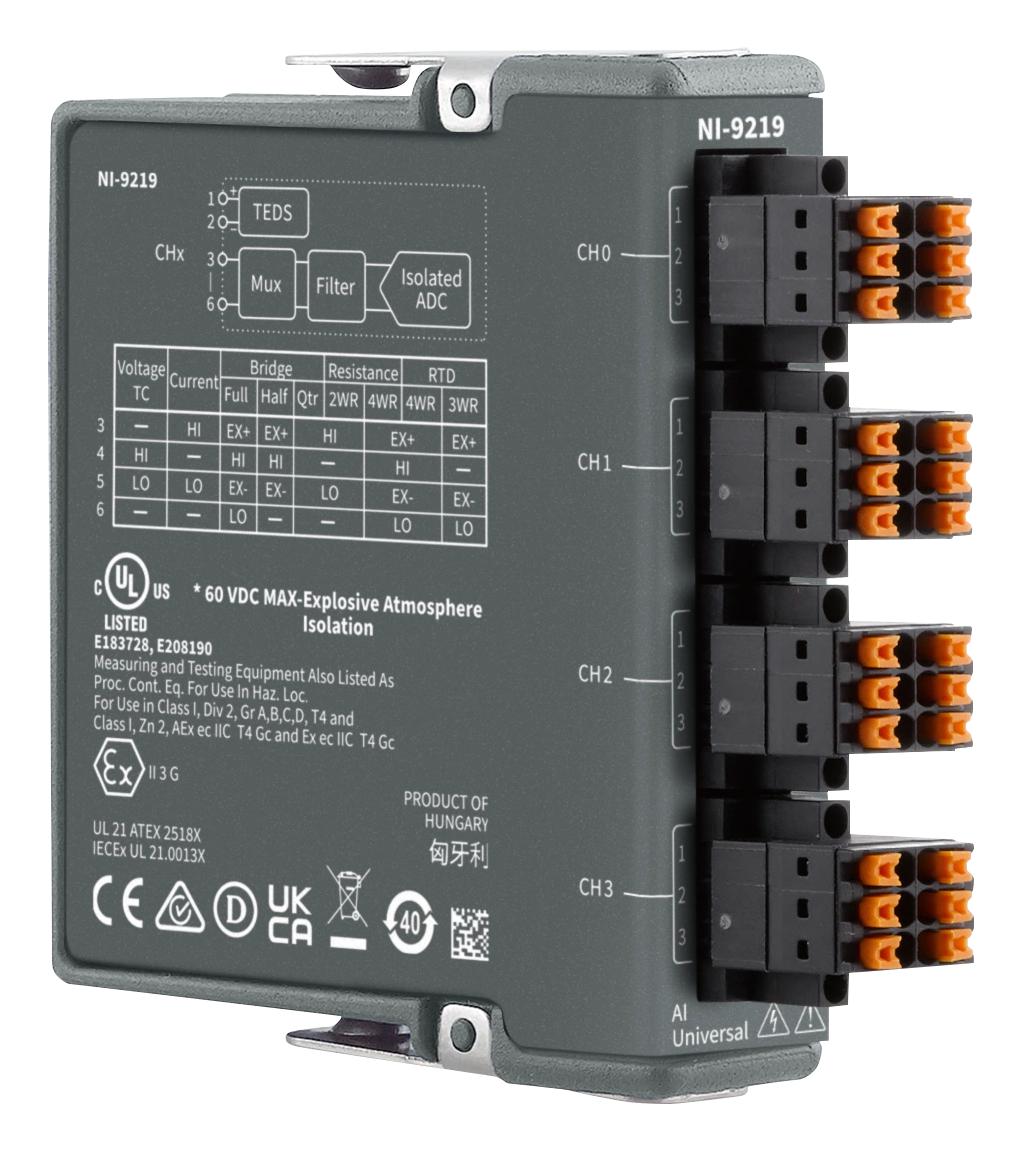 NI / EMERSON 779781-02 Módulos CompactDAQ