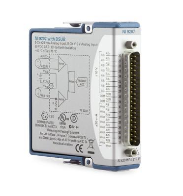 NI / EMERSON 781068-01 Módulos CompactDAQ