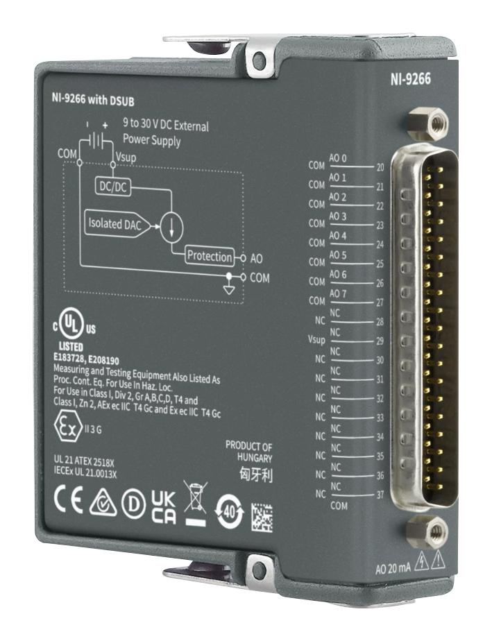 NI / EMERSON 785046-01 Módulos CompactDAQ