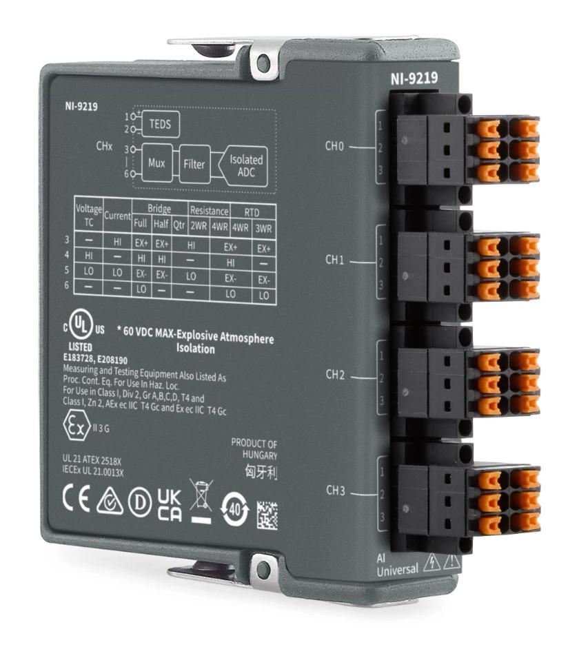 NI / EMERSON 785994-01 Módulos CompactDAQ