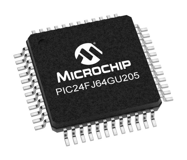 MICROCHIP PIC24FJ64GU205-I/PT Microcontroladores De 16 Bits