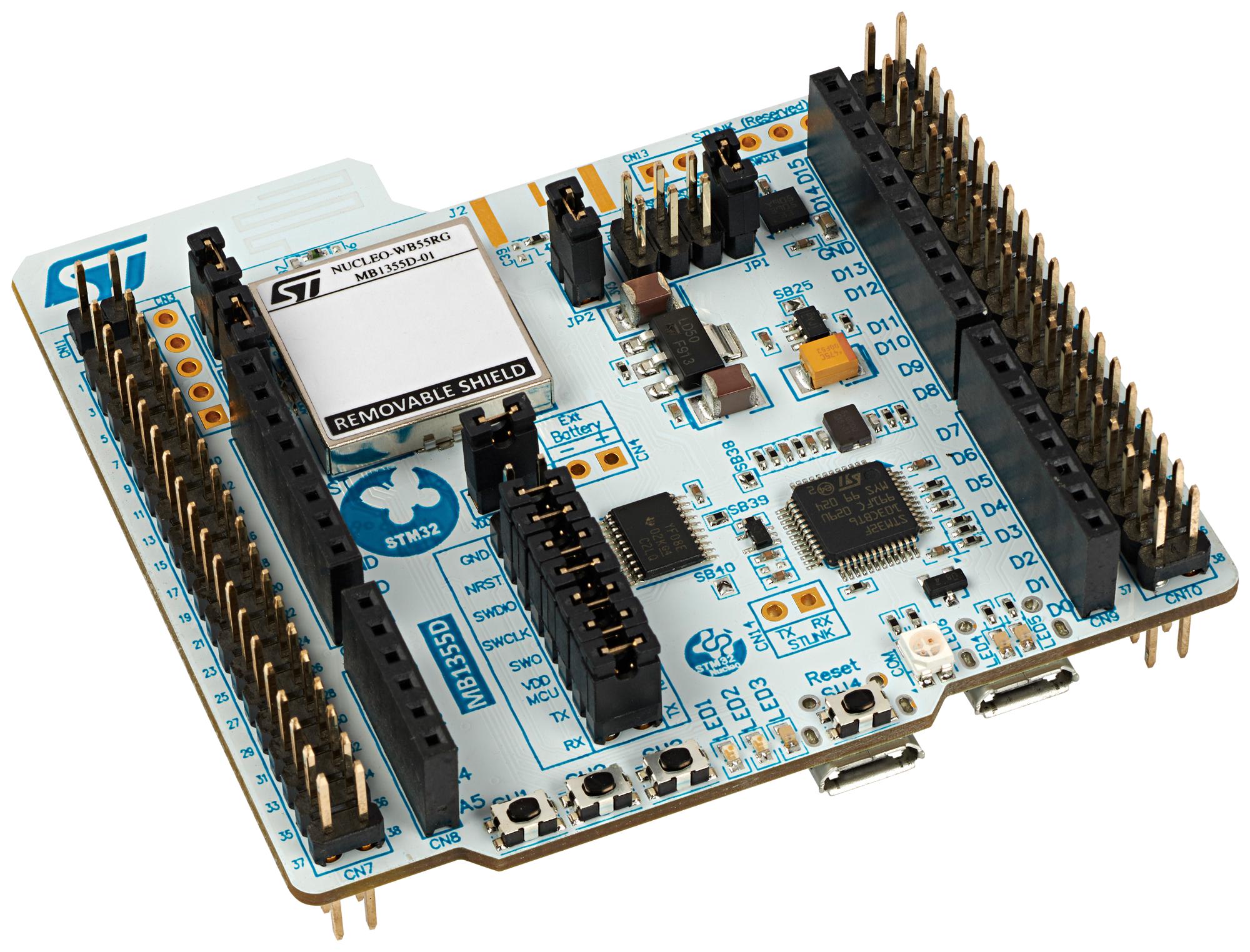 STMICROELECTRONICS NUCLEO-WB55RG Kits De Desarrollo Integrado - ARM