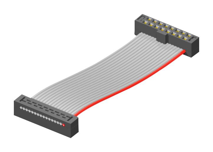 SAMTEC TCSD-08-D-02.00-01-F-N-RW Conjuntos De Cables Planos