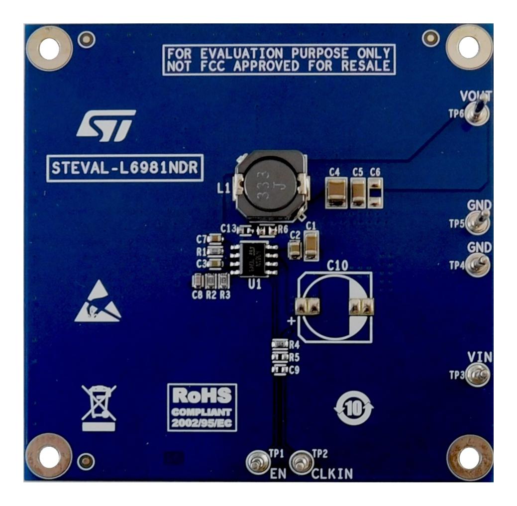 STMICROELECTRONICS STEVAL-L6981NDR Kits De Desarrollo Para Gestión De Alimentación - DC / DC