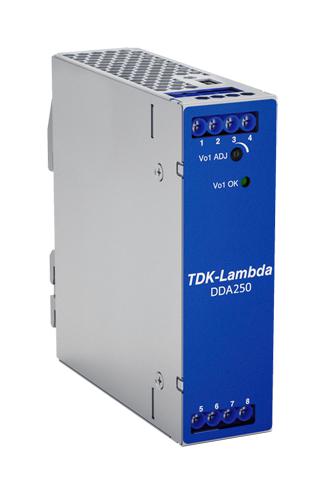 TDK-LAMBDA DDA250N-S1PX-12-001 Convertidores DC / DC Aislados De Montaje En Carril DIN