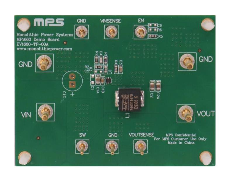 MONOLITHIC POWER SYSTEMS (MPS) EV1660-TF-00A Kits De Desarrollo Para Gestión De Alimentación - DC / DC