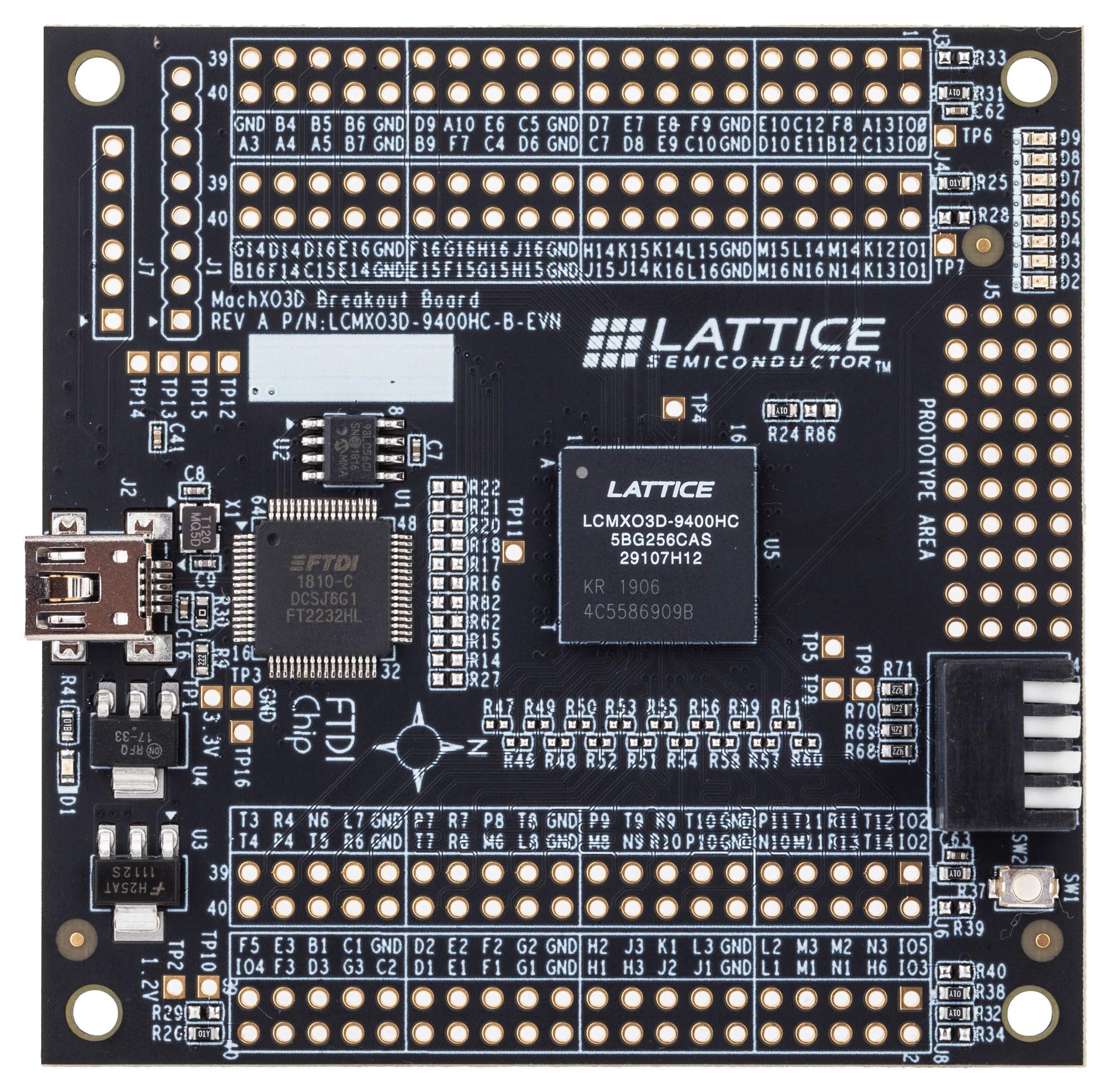 LATTICE SEMICONDUCTOR LCMXO3D-9400HC-B-EVN Kits De Desarrollo Integrado - FPGA / CPLD