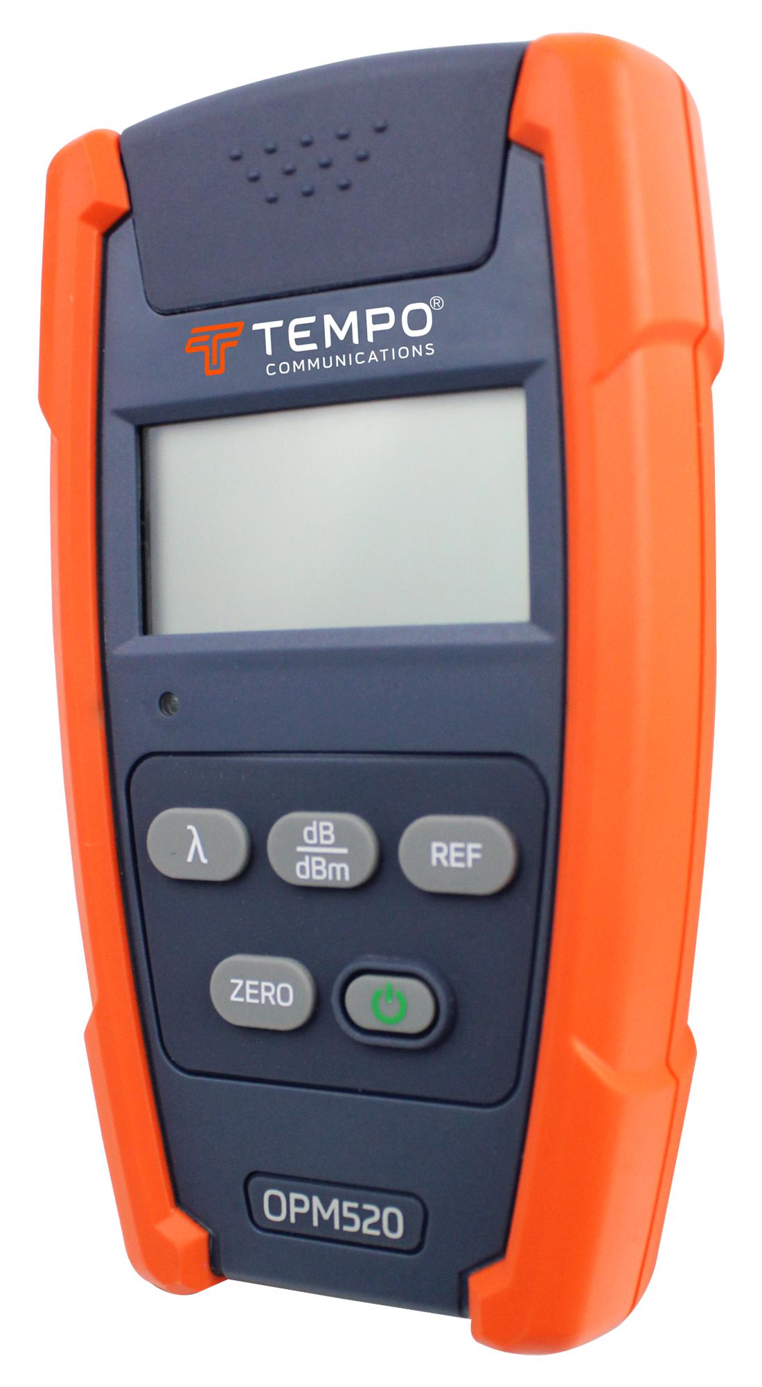 TEMPO OPM520 Comprobación De Fibra Óptica