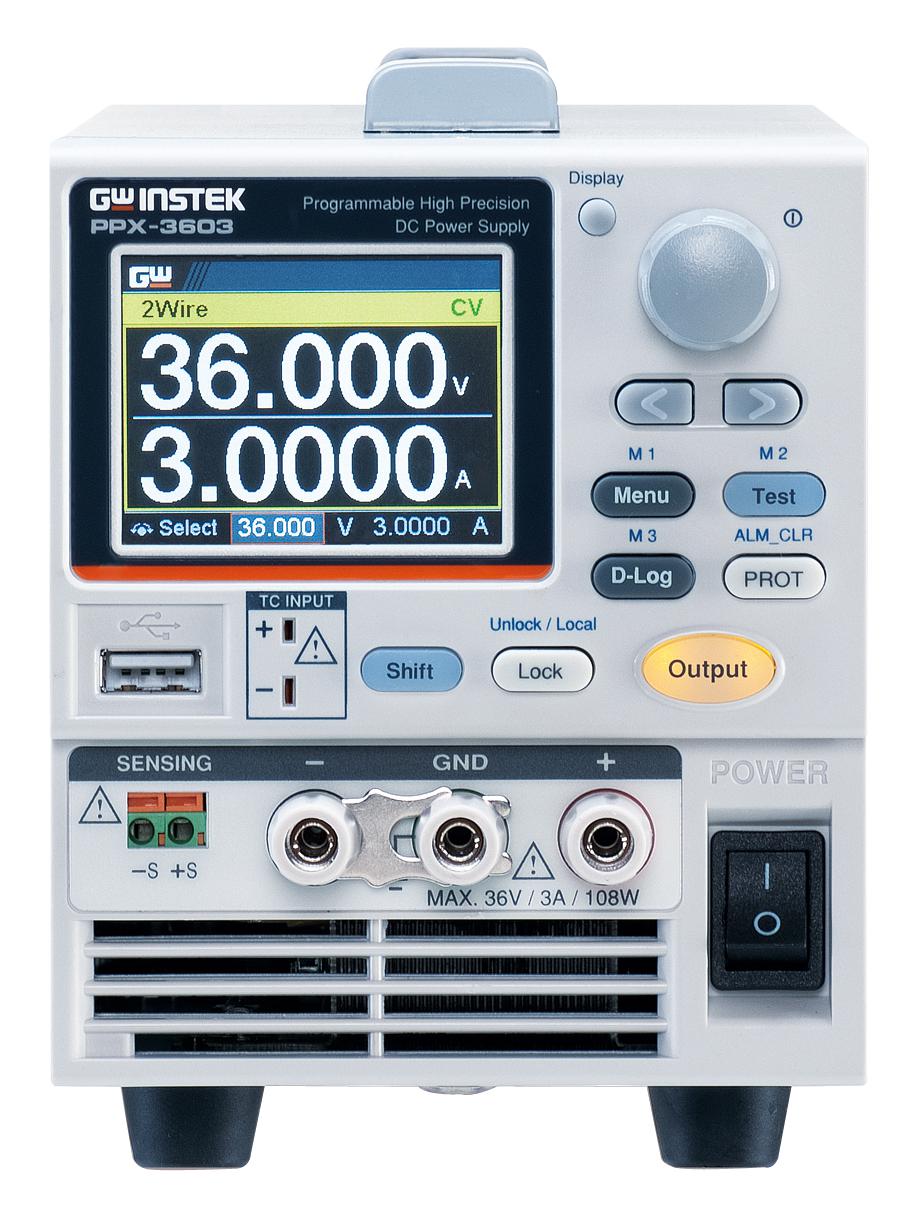 Gw Instek Ppx-3603 Power Supply, Bench Top, Programmable