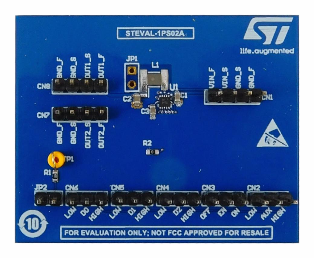 STMICROELECTRONICS STEVAL-1PS02A Kits De Desarrollo Para Gestión De Alimentación - DC / DC