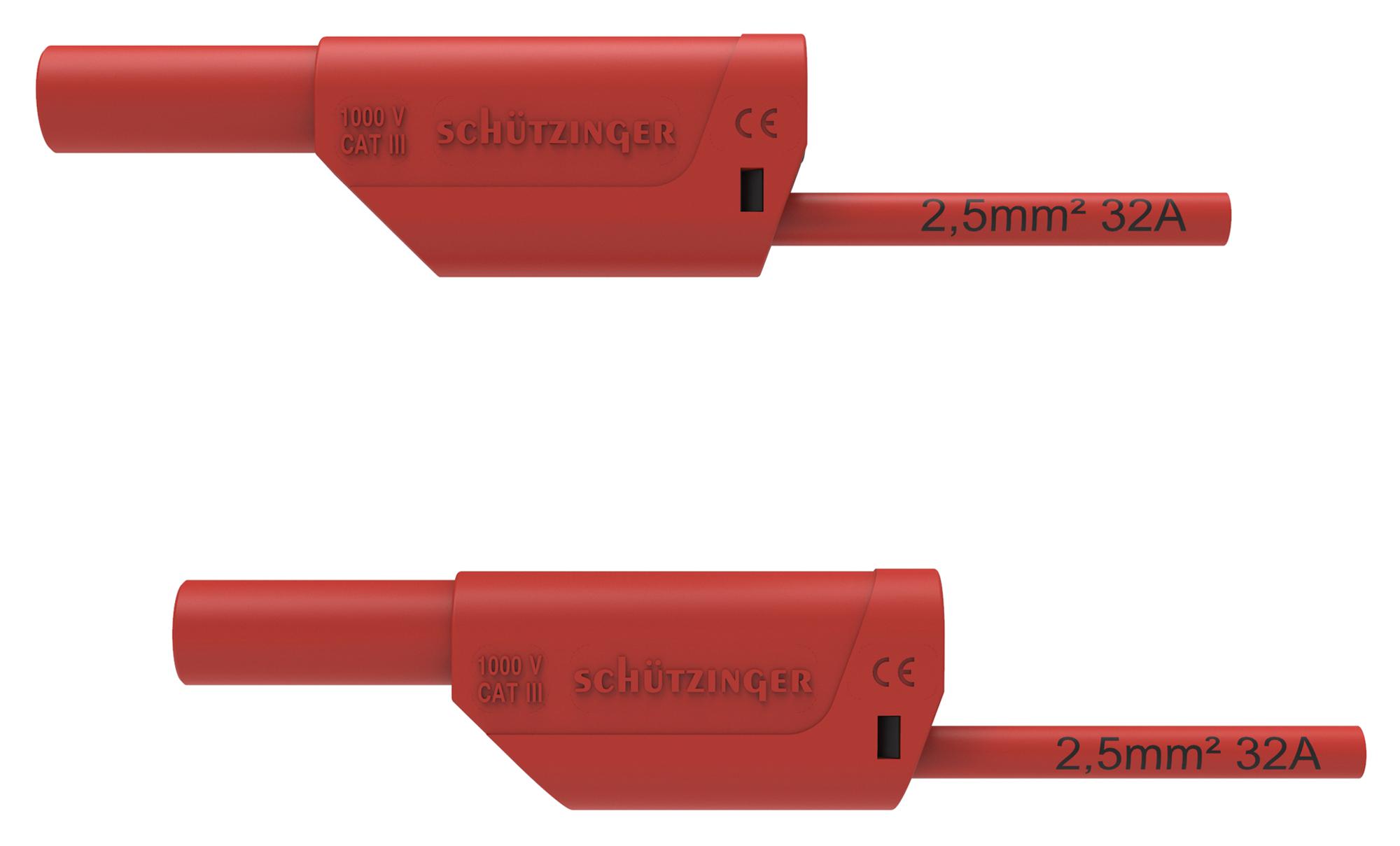 SCHUTZINGER DI VSFK 8700 / 2.5 / 200 / RT Cables De Conexión Para Prueba