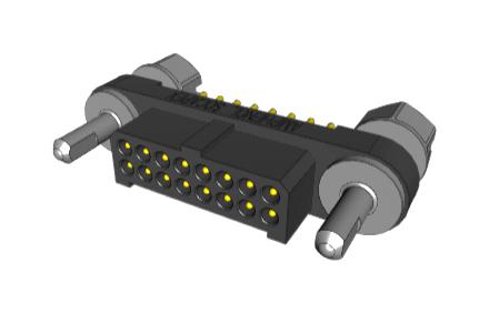 AMPHENOL SOCAPEX MHDAS2M016YDE10 Conectores De Pines