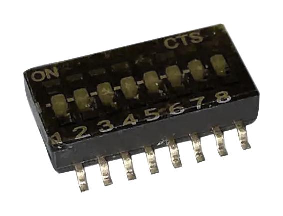 CTS 218-8LPSTR Interruptores DIP Y SIP