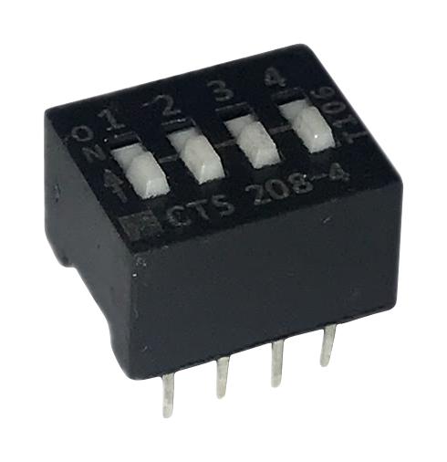 CTS 208-4 Interruptores DIP Y SIP