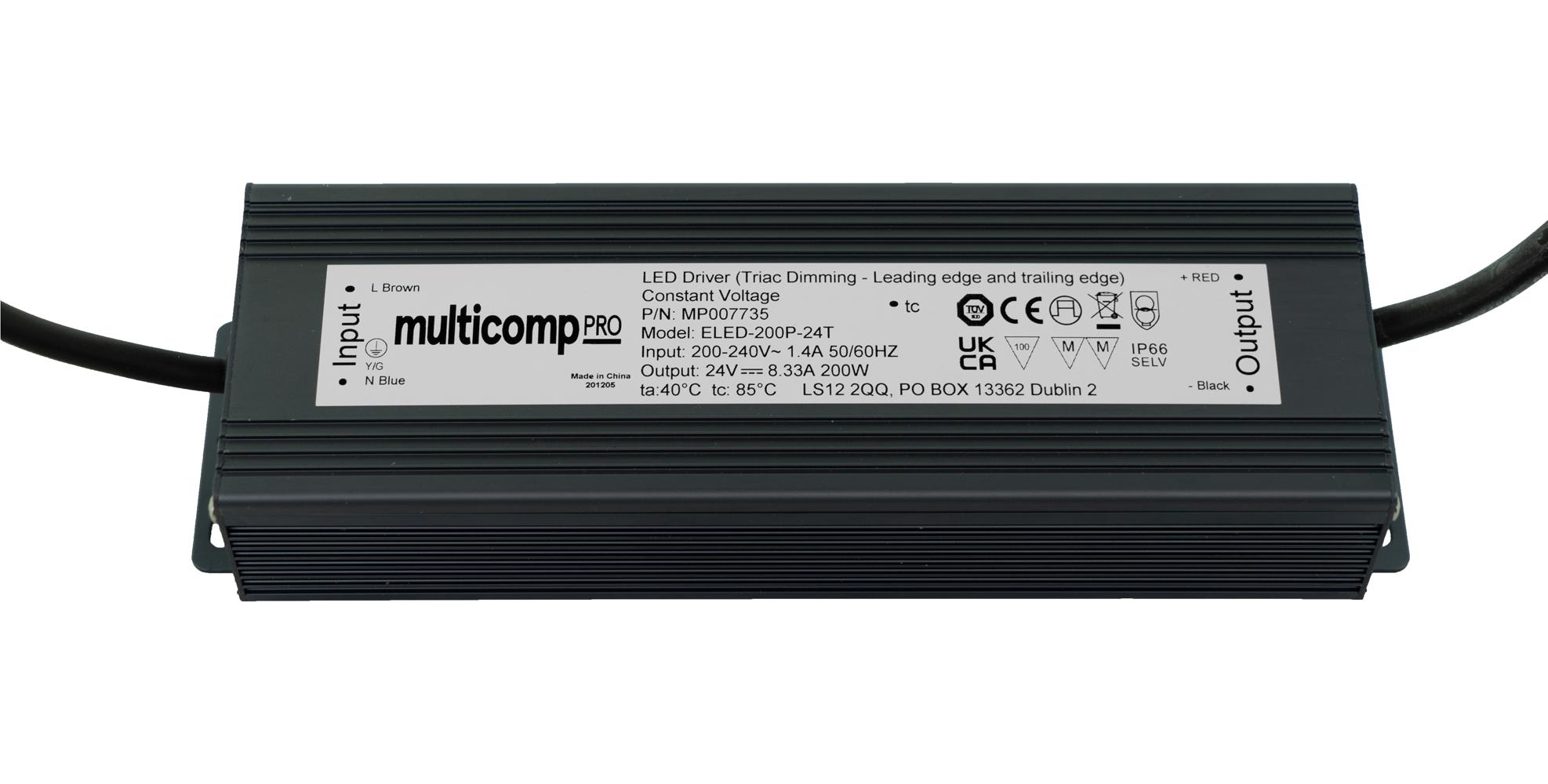 MULTICOMP PRO MP007734 Fuentes De Alimentación Para LED AC / DC