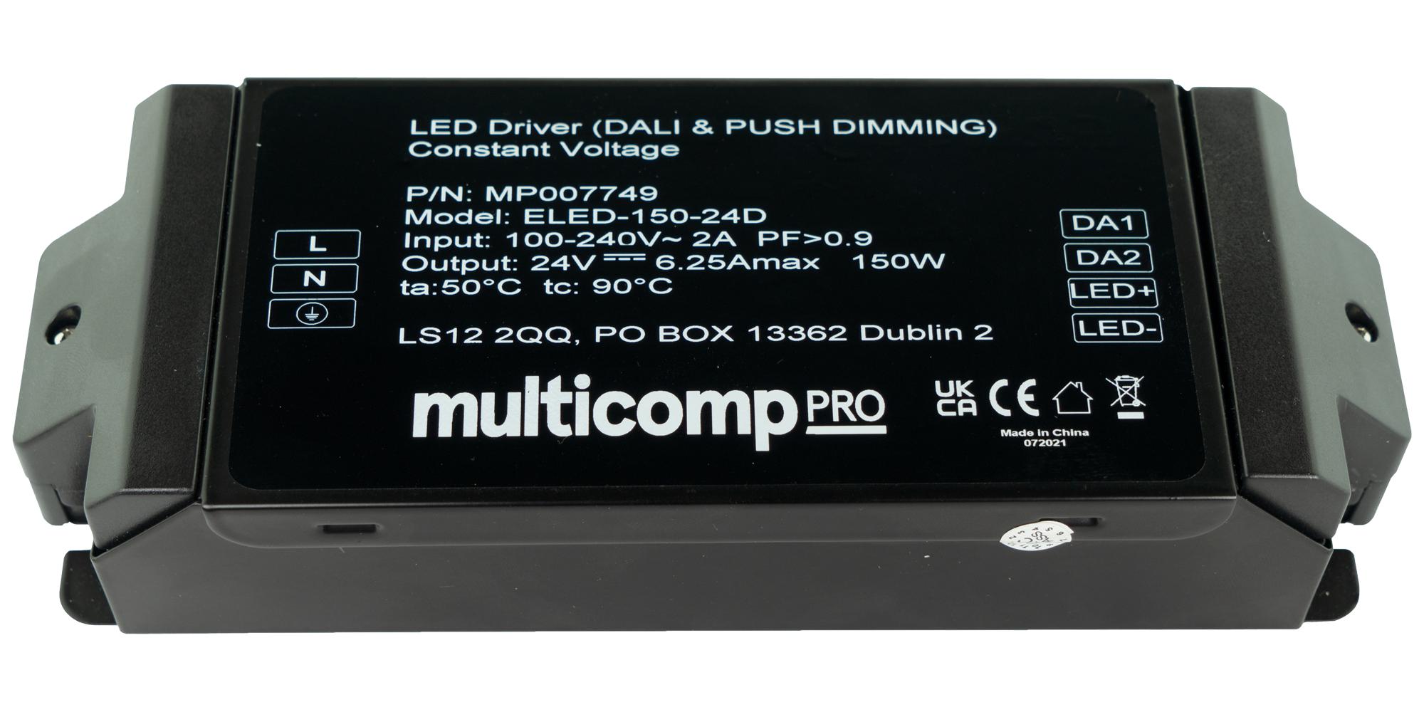 MULTICOMP PRO MP007748 Fuentes De Alimentación Para LED AC / DC