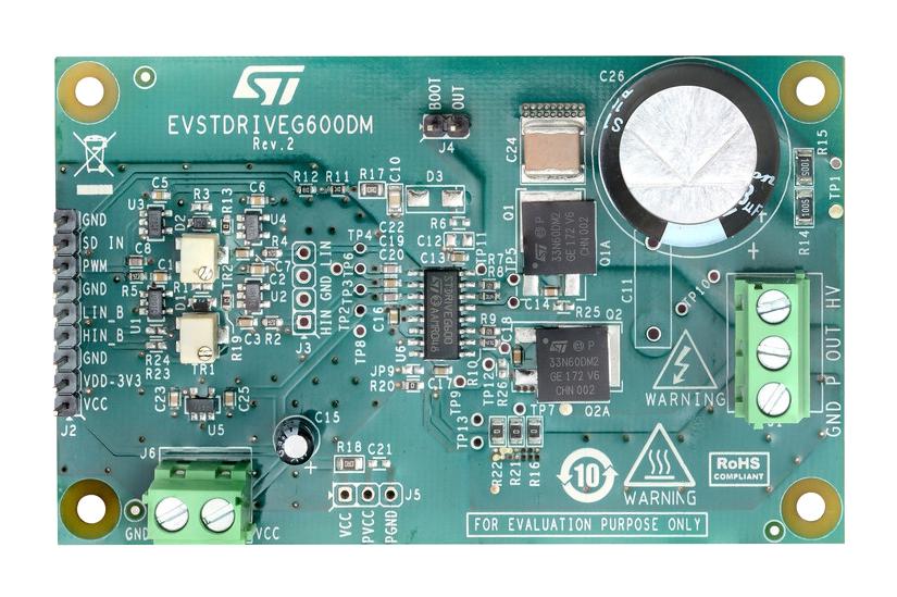 STMICROELECTRONICS EVSTDRIVEG600DM Kits De Desarrollo Para Aplicaciones Especiales